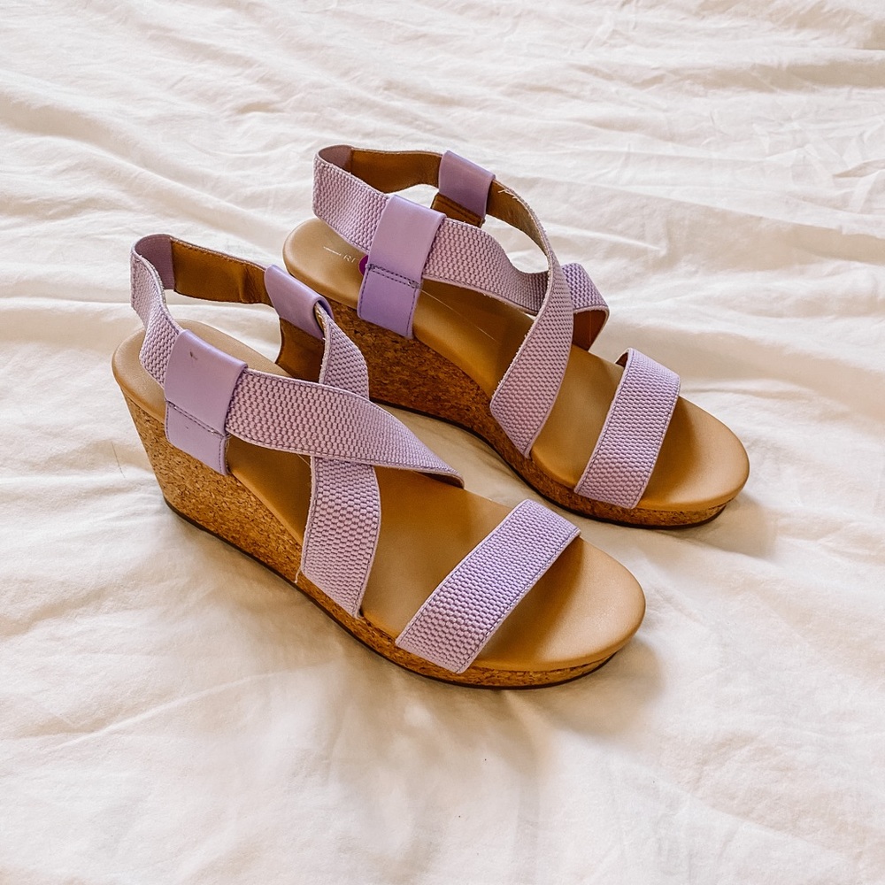 BRAND NEW Purple Wedges | High Heel Shoes